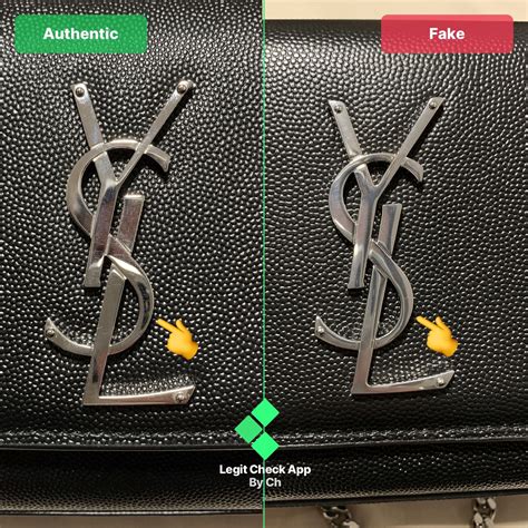 how to tell fake ysl vag|how to spot a fake YSL Bag.